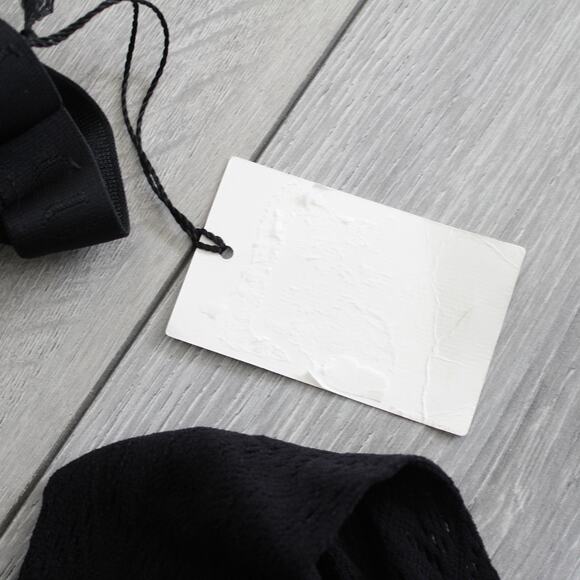 Gucci Rhomboid Lace Effect Footless Tights - Picture 7 of 10